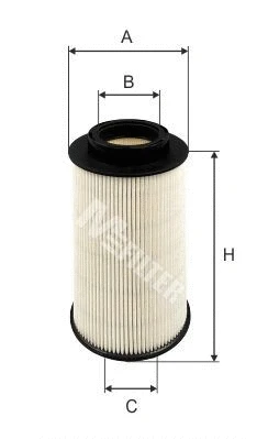 Filtre à carburant MFILTER DE 3112