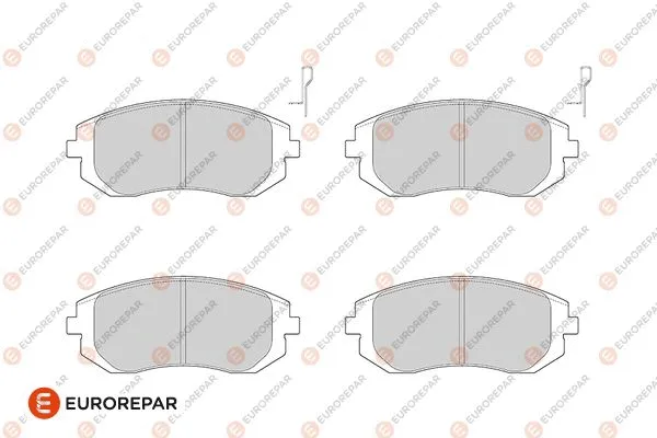 Kit de plaquettes de frein, frein à disque EUROREPAR 1686265880