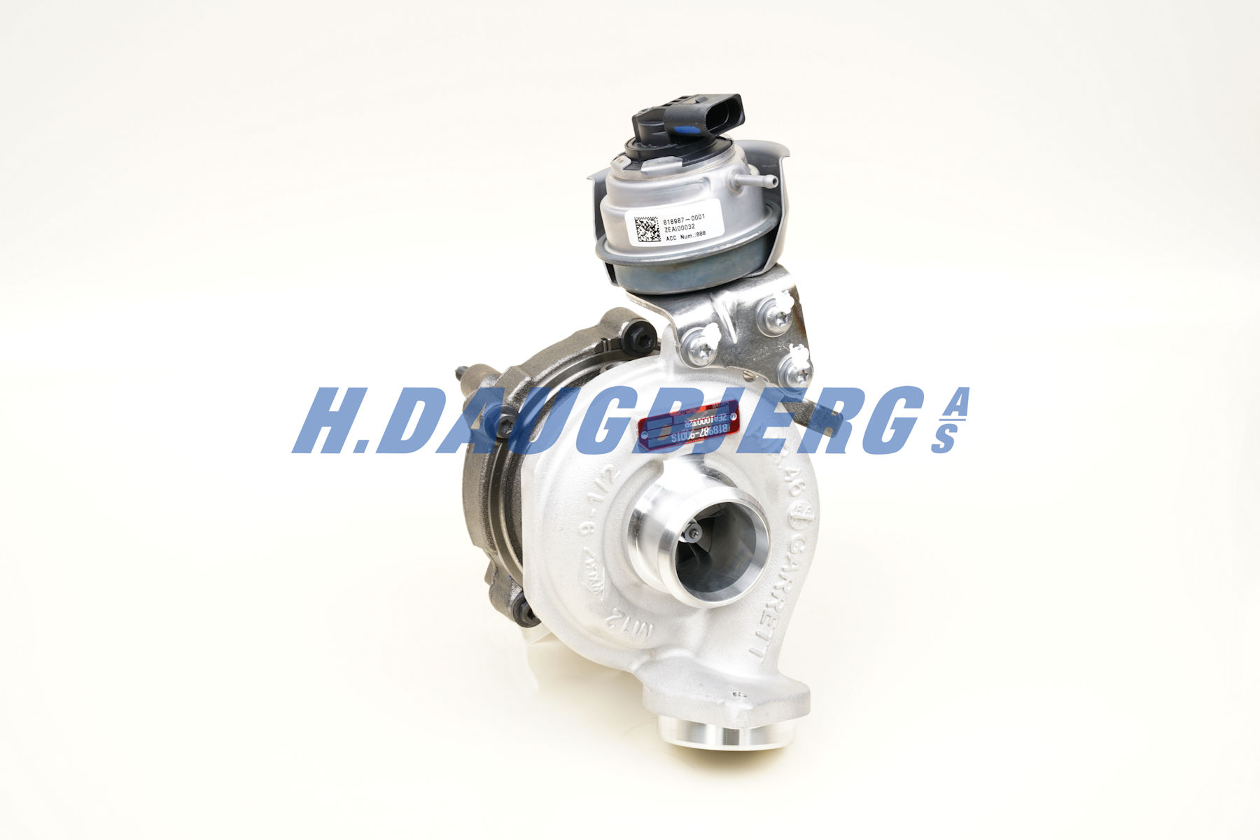 Turbocompresseur, suralimentation H. Daugbjerg 818987-9001S