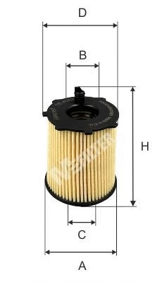 Filtre à huile MFILTER TE 4068