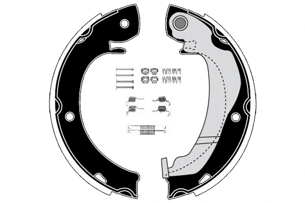 Jeu de mâchoires de frein RAICAM RA29831