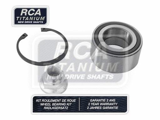 Kit de roulements de roue RCA FRANCE RCAK1199