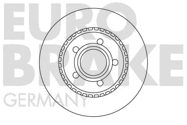 Disque de frein EUROBRAKE 5815204752