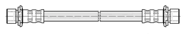 Flexible de frein CEF 512628