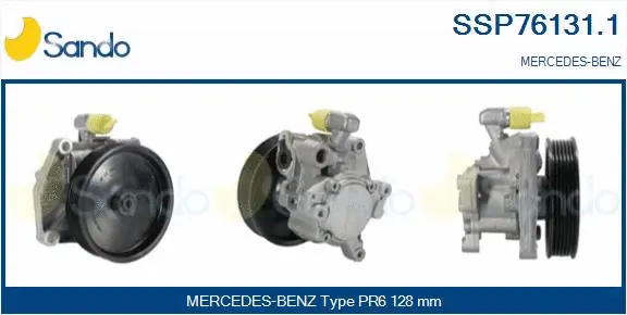 Pompe hydraulique, direction SANDO SSP76131.1