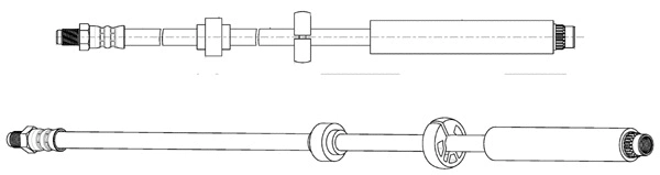 Flexible de frein CEF 512780