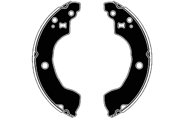 Jeu de mâchoires de frein RAICAM RA29140