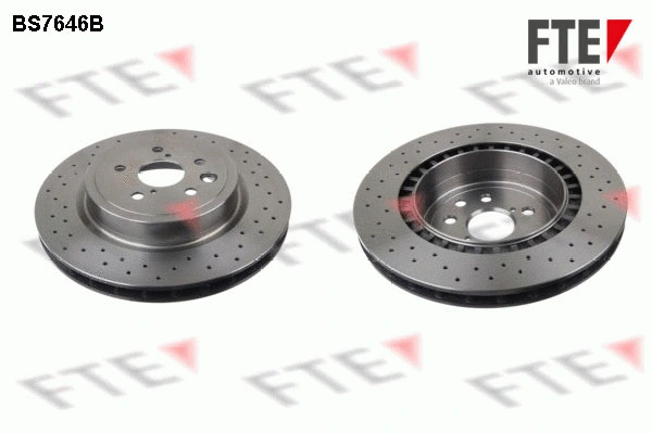 Disque de frein FTE 9081287