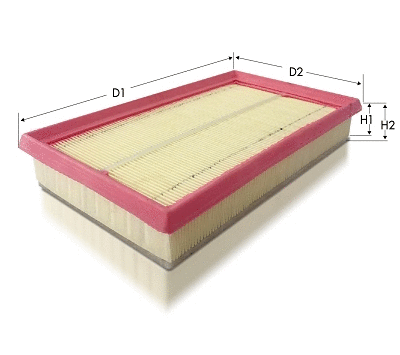 Filtre à air TECNECO FILTERS AR1670PMS