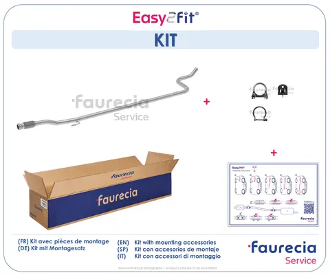 Tuyau d'échappement Faurecia FS15752