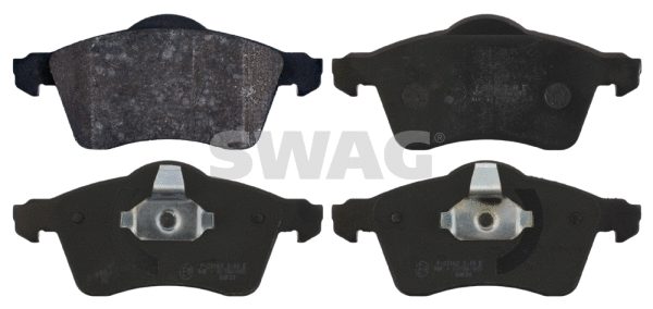 Kit de plaquettes de frein, frein à disque SWAG 30 91 6306