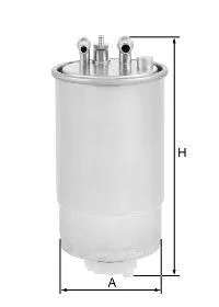 Filtre à carburant UNIFLUX FILTERS XN504