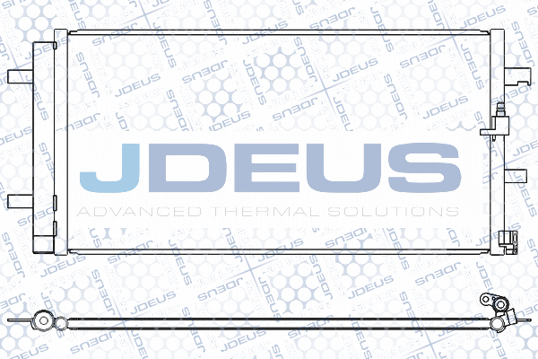 Condenseur, climatisation JDEUS M-7010431