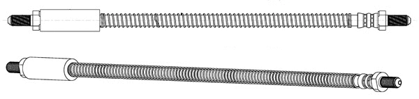 Flexible de frein CEF 510811