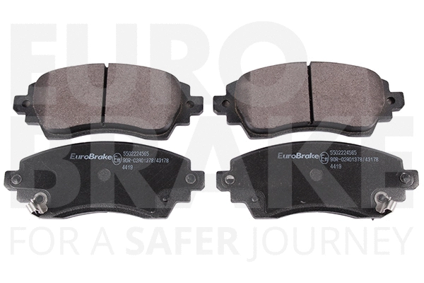 Kit de plaquettes de frein, frein à disque EUROBRAKE 5502224565