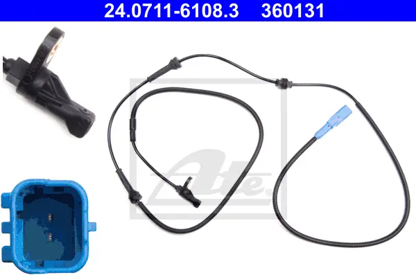 Capteur, vitesse de roue ATE-APAC 24.0711-6108.3