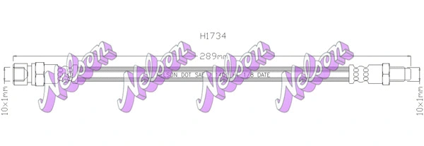 Flexible de frein KAWE H1734