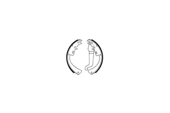 Jeu de mâchoires de frein E.T.F. 09-0099