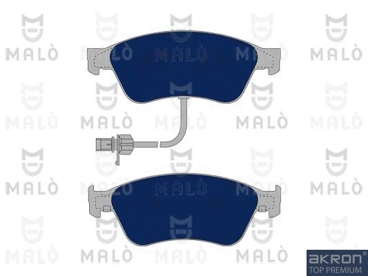 Kit de plaquettes de frein, frein à disque AKRON-MALÒ 1050783