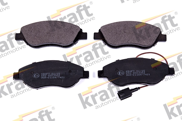 Kit de plaquettes de frein, frein à disque KRAFT AUTOMOTIVE 6003323