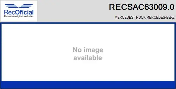 Compresseur, climatisation RECOFICIAL RECSAC63009.0