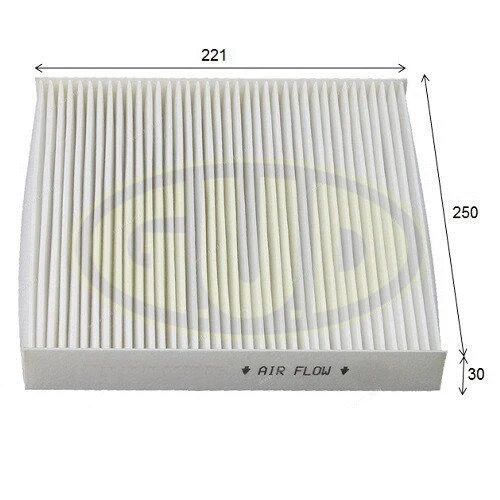 Filtre, air de l'habitacle G.U.D. GCF2362