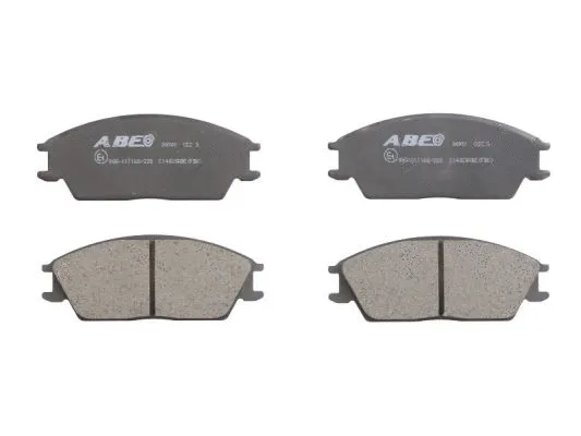 Kit de plaquettes de frein, frein à disque ABE C14020ABE