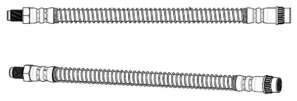Flexible de frein CEF 512706