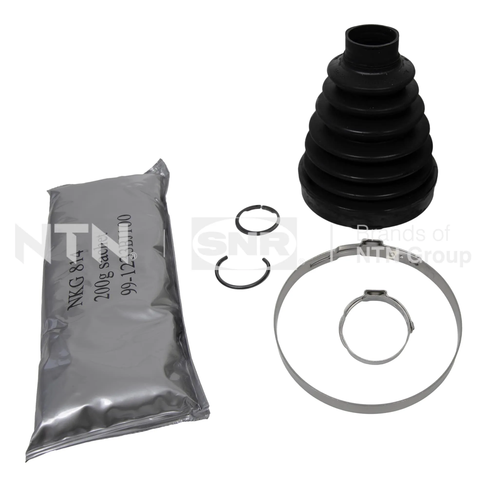 Jeu de joints-soufflets, arbre de commande SNR IBK69.007