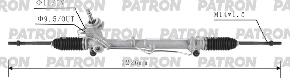 Crémaillère de direction PATRON PSG3081