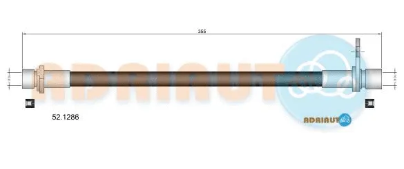 Flexible de frein ADRIAUTO 52.1286