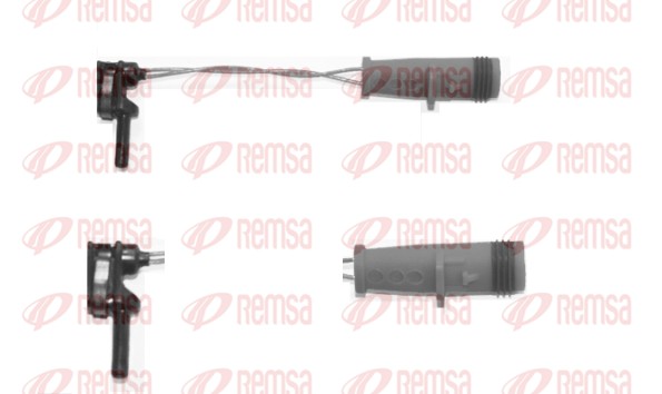Contact d'avertissement, usure des plaquettes de frein REMSA 001123
