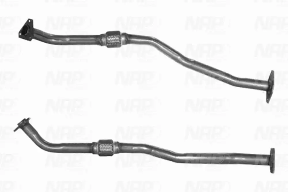 Tuyau d'échappement NAP carPARTS GmbH CAF10581