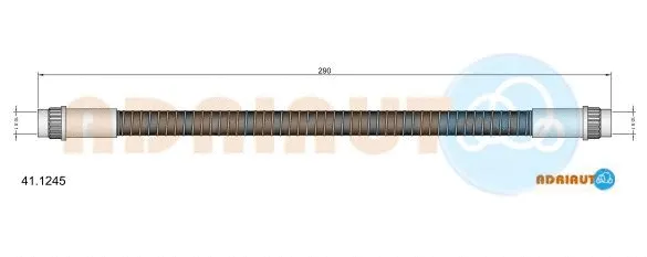 Flexible de frein ADRIAUTO 41.1245