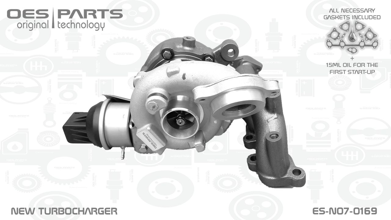 Turbocompresseur, suralimentation OES PARTS ES-N07-0169