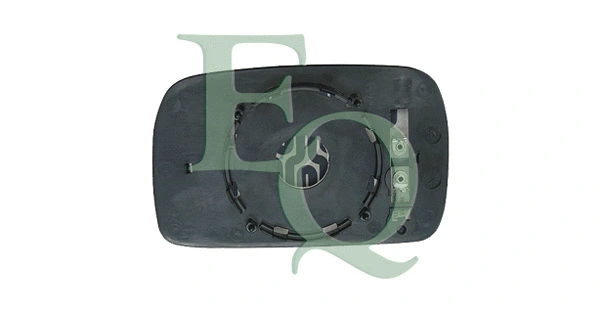 Verre de rétroviseur, rétroviseur extérieur EQUAL QUALITY RS01094