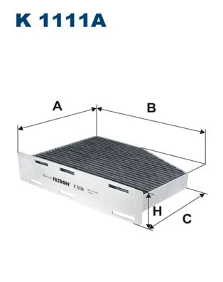 Filtre, air de l'habitacle FILTRON K 1111A