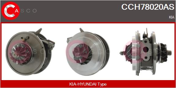 Groupe carter, turbocompresseur CASCO CCH78020AS