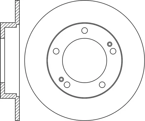 Disque de frein FIT FR0148