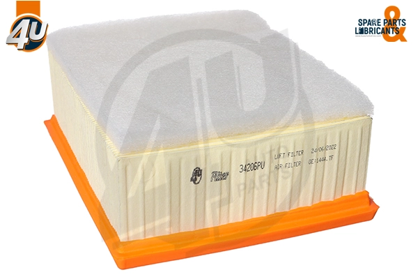 Filtre à air 4U Autoparts 34206PU