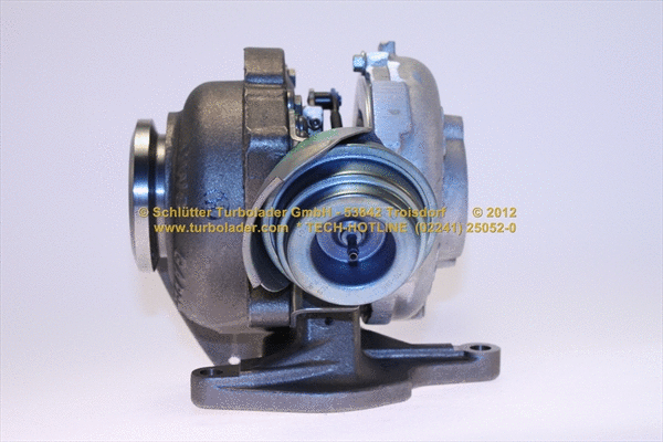Turbocompresseur, suralimentation SCHLÜTTER TURBOLADER 166-01014MAX