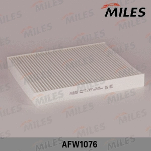 Filtre, air de l'habitacle MILES AFW1076