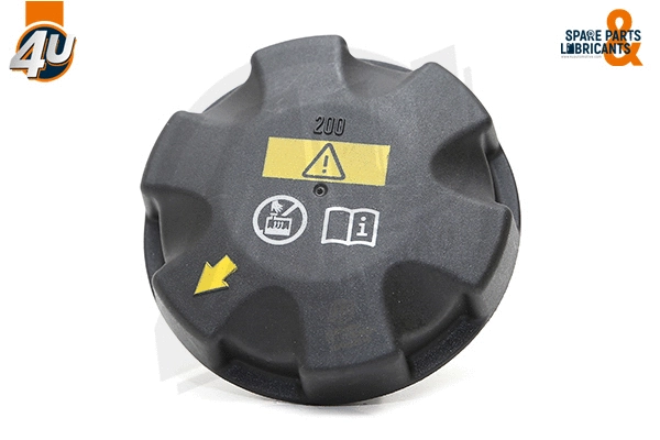 Bouchon, réservoir de liquide de refroidissement 4U Autoparts 12664BW