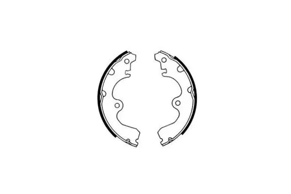 Jeu de mâchoires de frein E.T.F. 09-0389