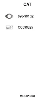 Catalyseur FA1 MD001078