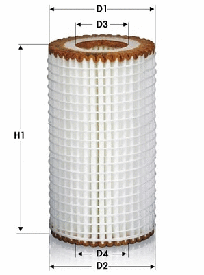 Filtre à huile TECNECO FILTERS OL2206E