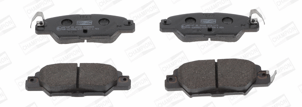 Kit de plaquettes de frein, frein à disque CHAMPION 573858CH