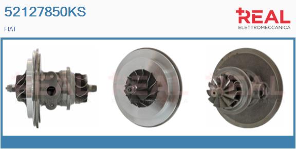 Groupe carter, turbocompresseur REAL 52127850KS