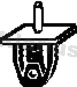 Suspension, échappement KLARIUS 420467