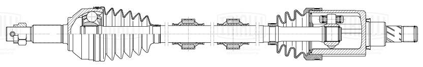 Arbre de transmission TRIALLI AR 1414